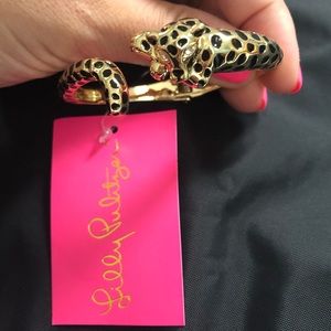 BNWT Lilly Pulitzer GWP cheetah bracelet